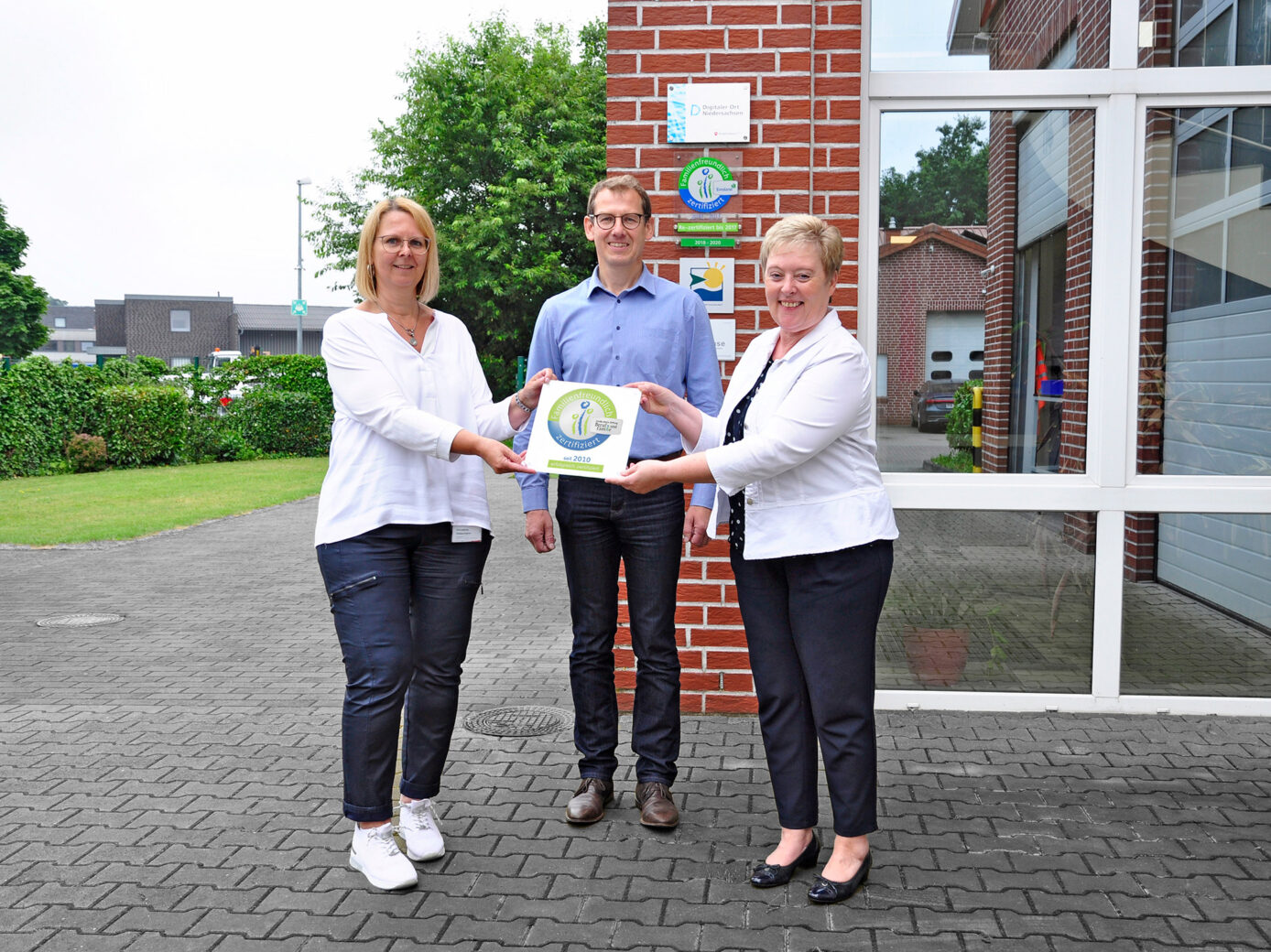 Zertifizierung Familienfreundlich 2021 vom Landkreis Emsland
