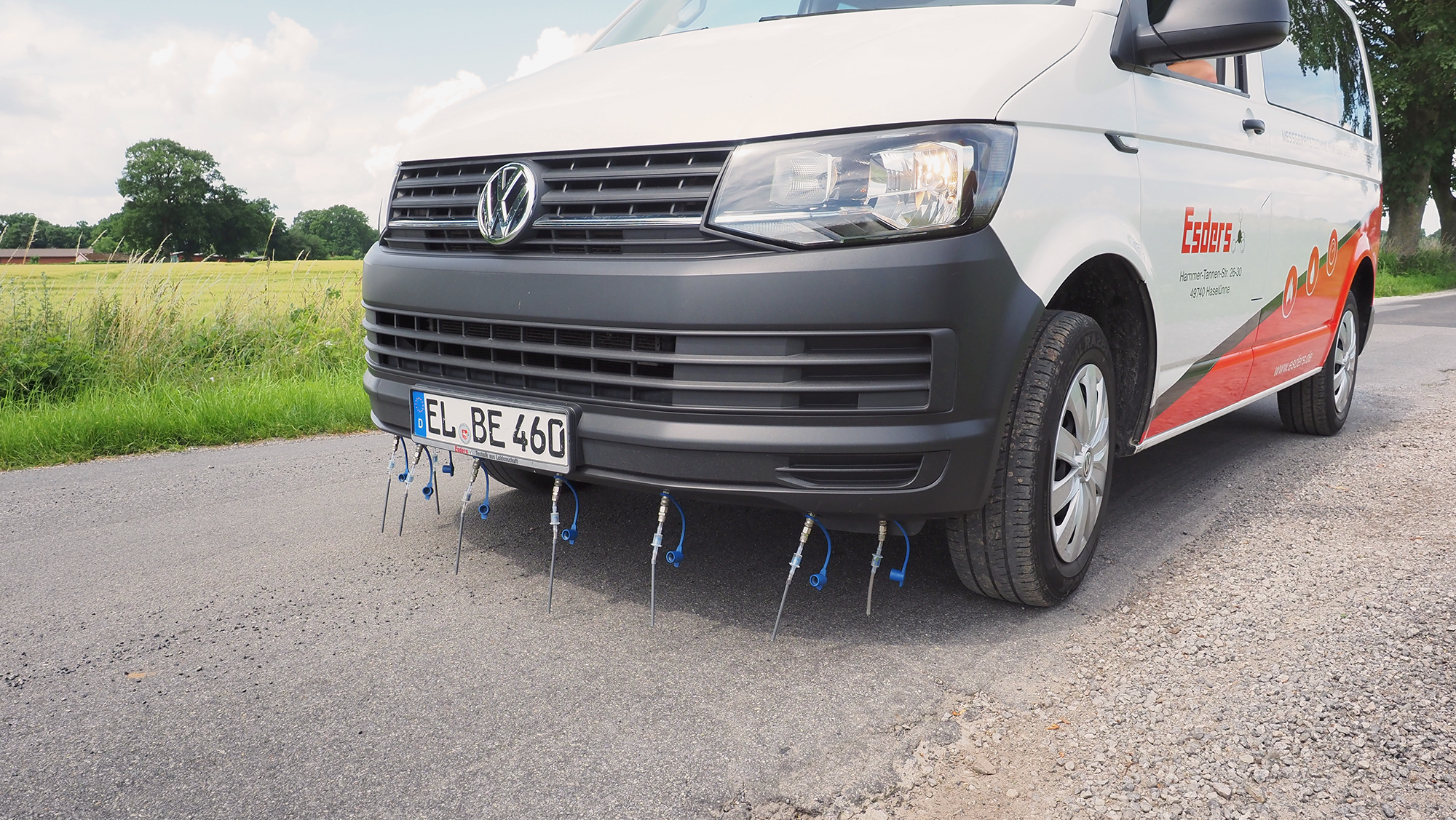 Vehiclebased gas leak detection Esders GmbH