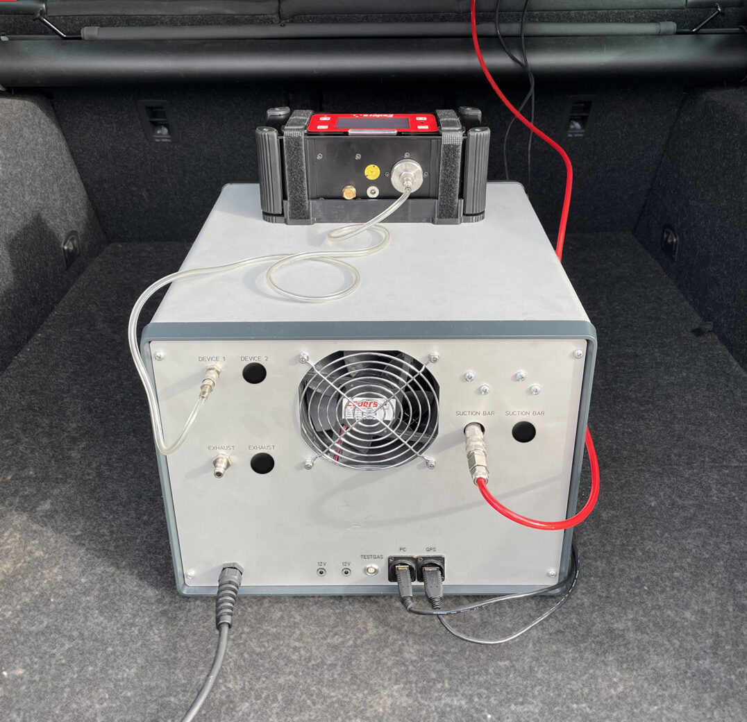 GasCar Laser HUNTER im Auto small-v2