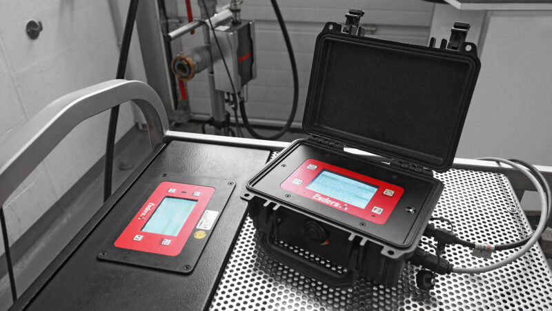 Fully automatic pressure testing on water pipelines with the smart memo