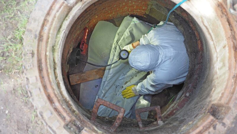 DIN EN 1610 – Leak test of wastewater pipes