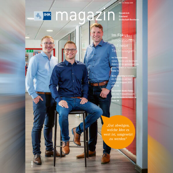 Interview for the IHK magazine