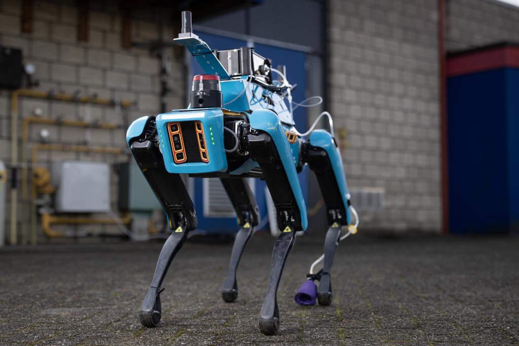 Robot dog with Laser Hunter