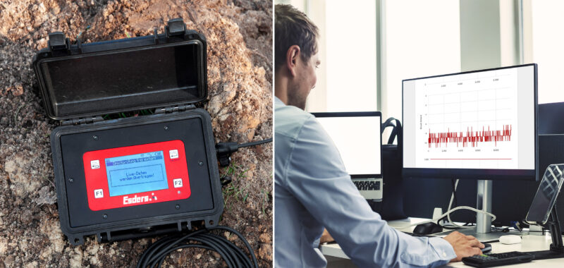 Live measurement during pressure testing with the smart memo