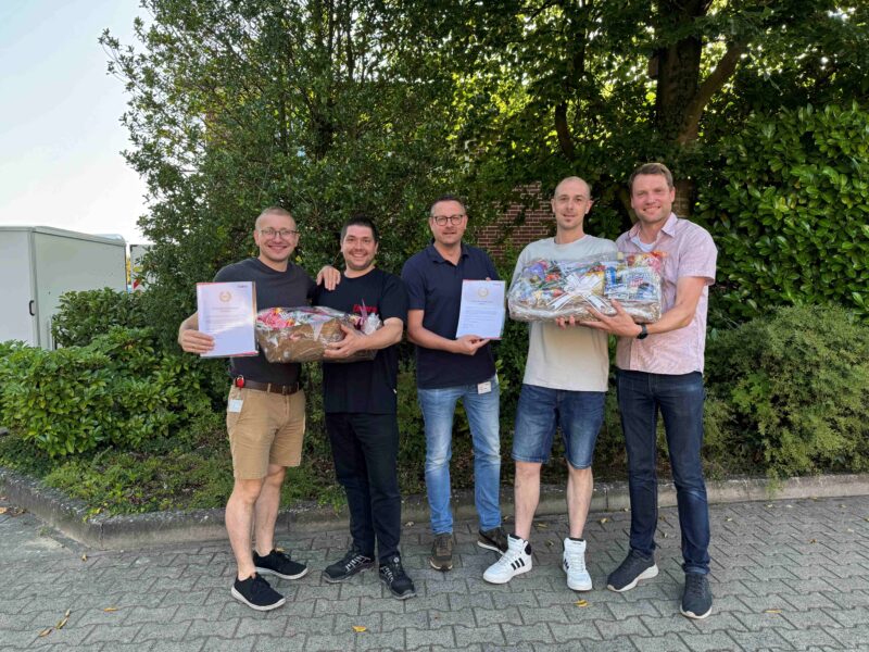 Together 45 years: Double anniversary at Esders