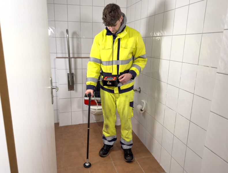 Leak detection in an indoor water pipe