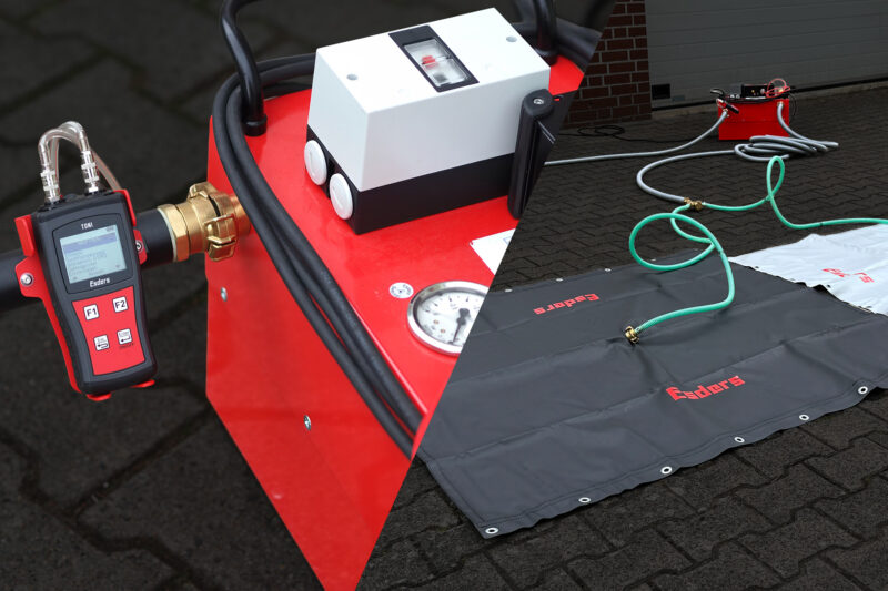 Quantification of methane emissions from underground pipelines