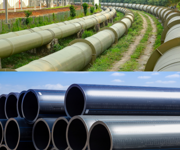 Water and gas pipelines
